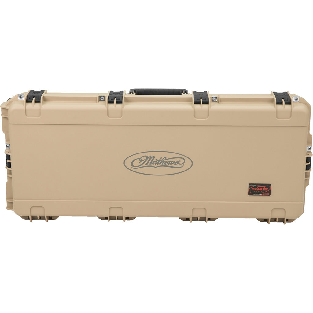 SKB Mathews iSeries Large Parallel Limb Bow Case Tan Black Plush Lined