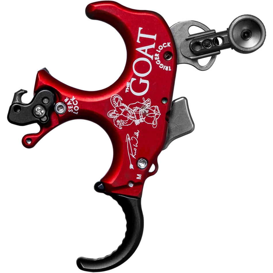 T.R.U. Ball GOAT 3-Finger Release Red QuickSilver Medium