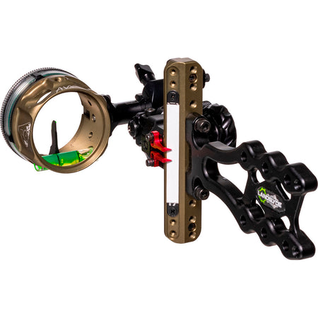 Axcel LANDSLYDE Tactical Bowhunting Sight AVX-41 Single Pin .010 Green