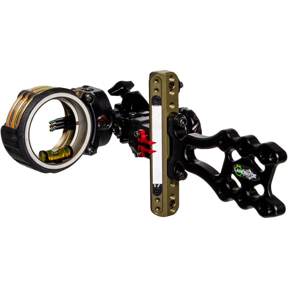 Axcel LANDSLYDE Tactical Sight AccuStat II Micro 3 Pin .019 Archery