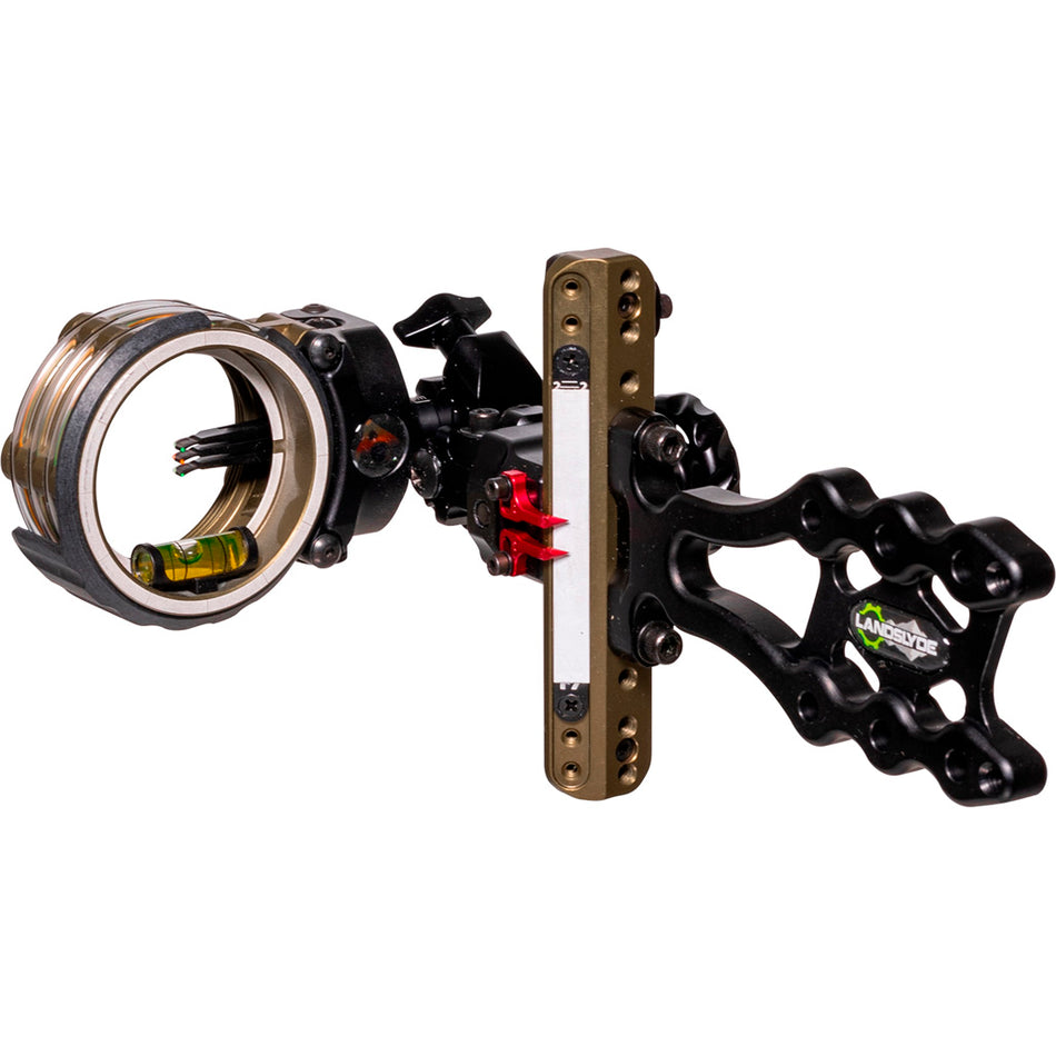 Axcel LANDSLYDE Tactical Sight AccuStat II Micro 3 Pin .010 Archery