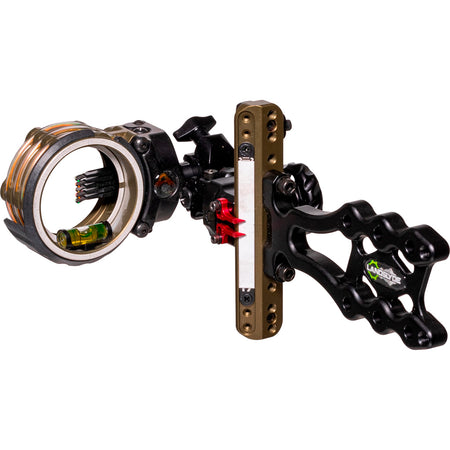 Axcel LANDSLYDE Slider Bowhunting Sight AccuStat II Micro 5 Pin .010 Tactical