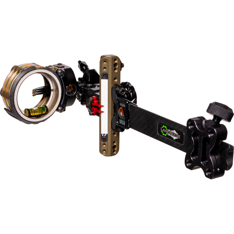 Axcel LANDSLYDE Carbon Pro Slider BH Sight AccuStat II Micro 3-Pin .019 Tactical