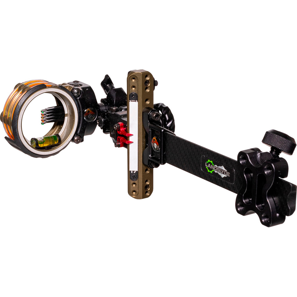Axcel LANDSLYDE Carbon Pro Slider BH Sight AccuStat II Micro 5-Pin .019 Tactical