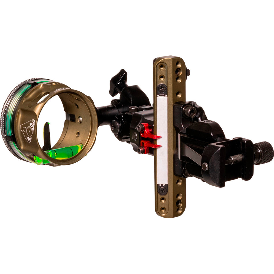 Axcel LANDSLYDE Picatinny Slider BH Sight AVX-41 Single Pin .019 Green Fiber Tactical