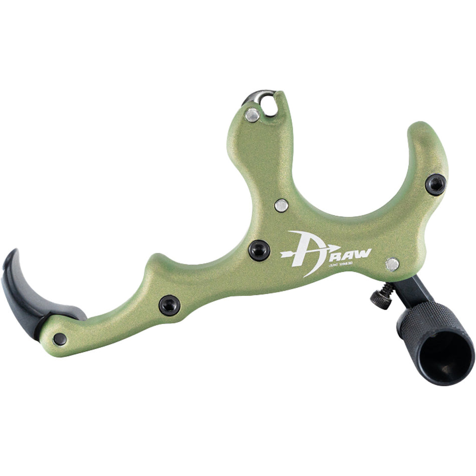B3 Draw Closed Hook Release Aid - Crocodile Green