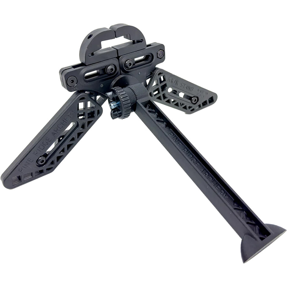 Pine Ridge Kwik Stand Tri-Pod Bow Support Black w/Kwik Stand