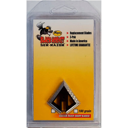 Magnus Black Hornet Ser-Razor 4-Blade 150 Grain Replacement Blade