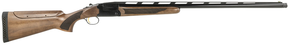 Pointer Sport Trek STTS Full-Size 12 Gauge Break-Open Shotgun, 3" 1rd, 30" Blued Vent Rib Barrel, Adjustable Cheekrest Turkish Walnut Stock, Ambidextrous