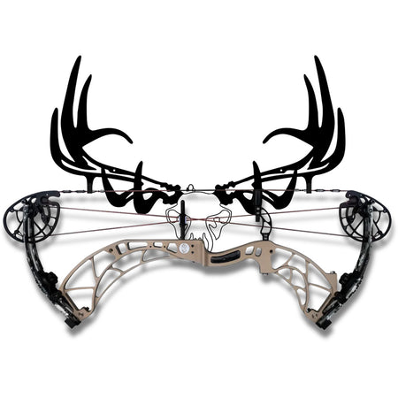 Raxx Bow Hanger Elk Skull Crossbow Design