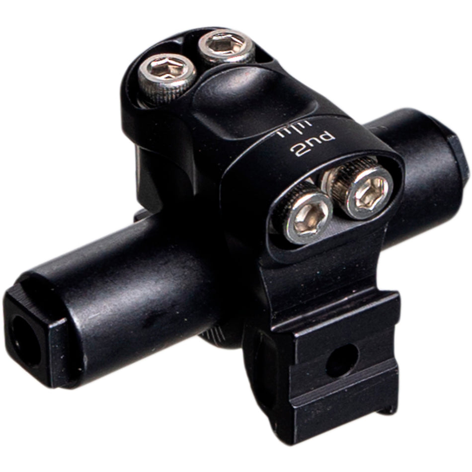 Axcel Achieve XP Pro Non-Threaded Scope Block with 2nd and 3rd Axis Black