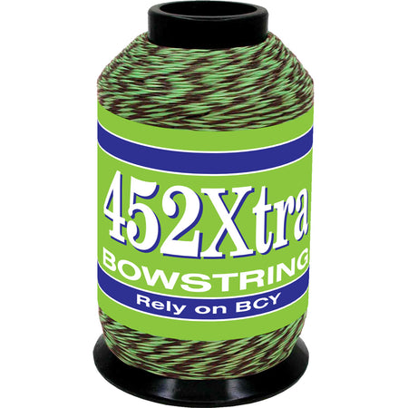 BCY 452Xtra Compound Bow String Material Green/Black 1/4 lb.