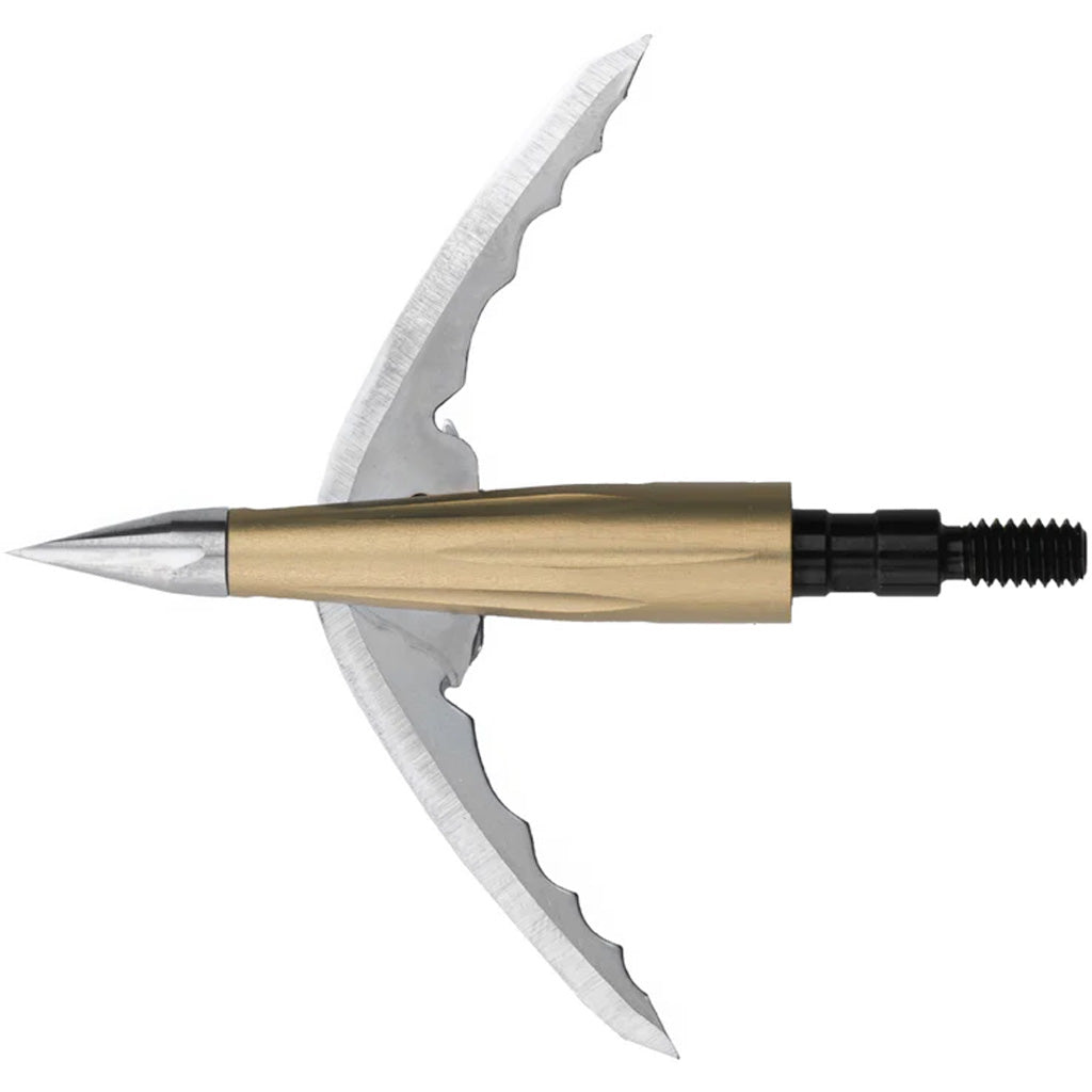 Bowmar BEAST Mechanical Broadhead 125 Grain 2.3 Inch 2-Pack