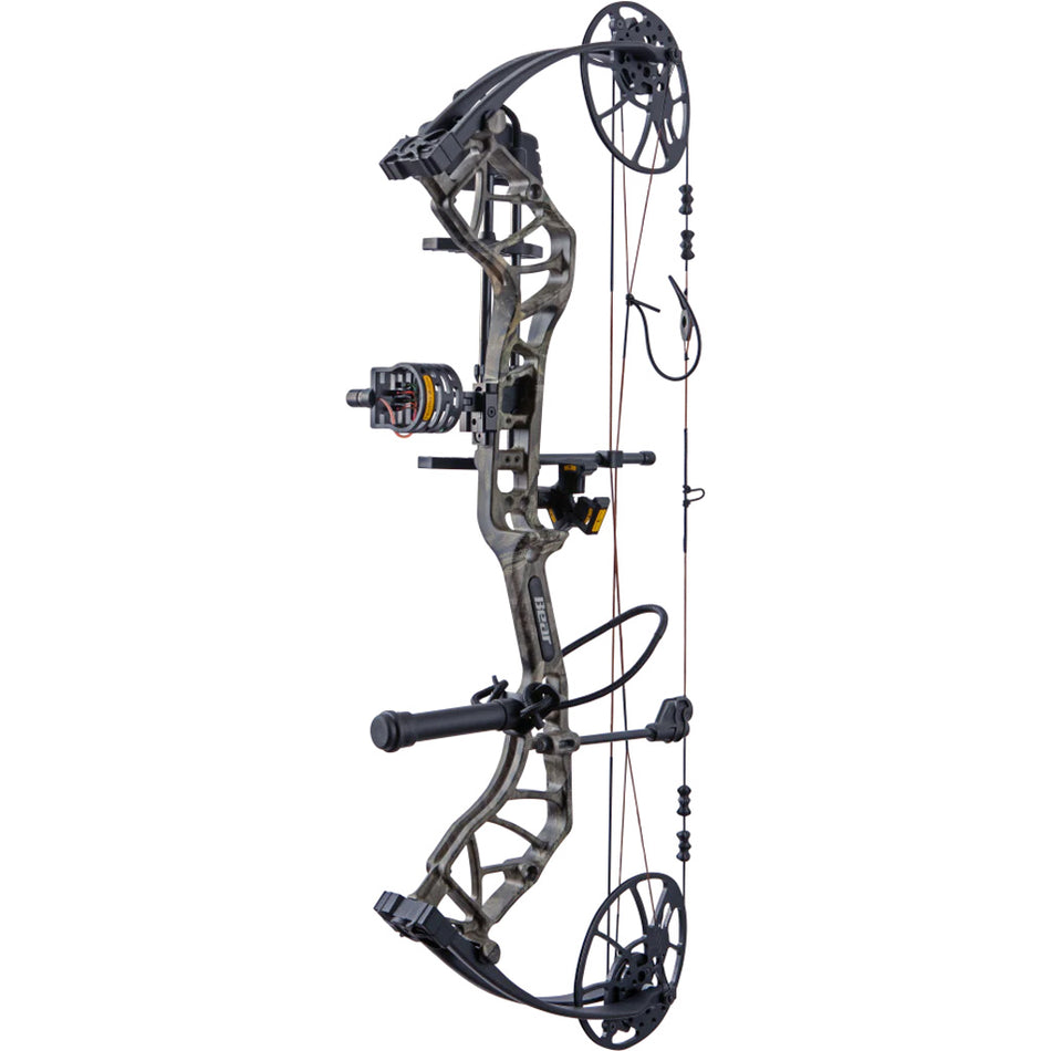 Bear Legit MAXX Ready-To-Hunt Bow Package Mossy Oak Roots 10-70 lbs. Right Hand