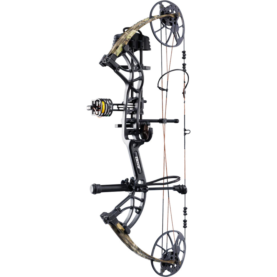 Bear Cruzer G4 Ready-To-Hunt Bow Package Black/Mossy Oak Roots 10-70 lb RH