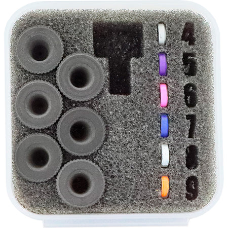 Specialty Iron I Peep Kit - 6 Apertures and 6 Verifier Lenses with Storage Case