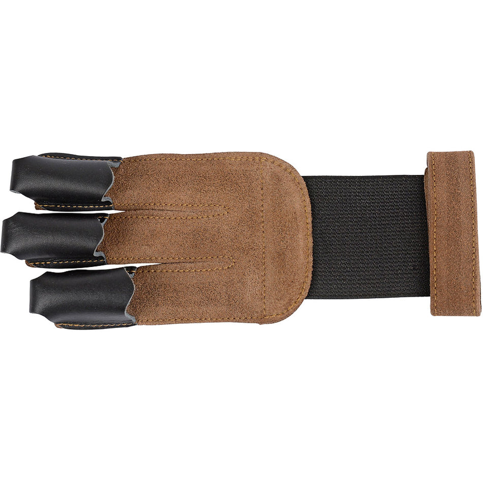 30-06 Cowhide Suede Leather Tip Shooting Glove 3 Finger Medium