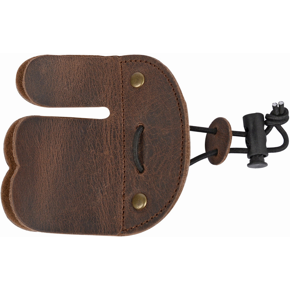 30-06 Leather Quick Release Split Finger Shooting Tab Large RH