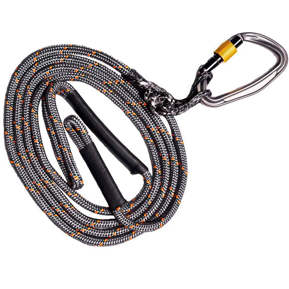 HSS High Strength Tether and Lineman Rope 8 ft. with Tender Hitch