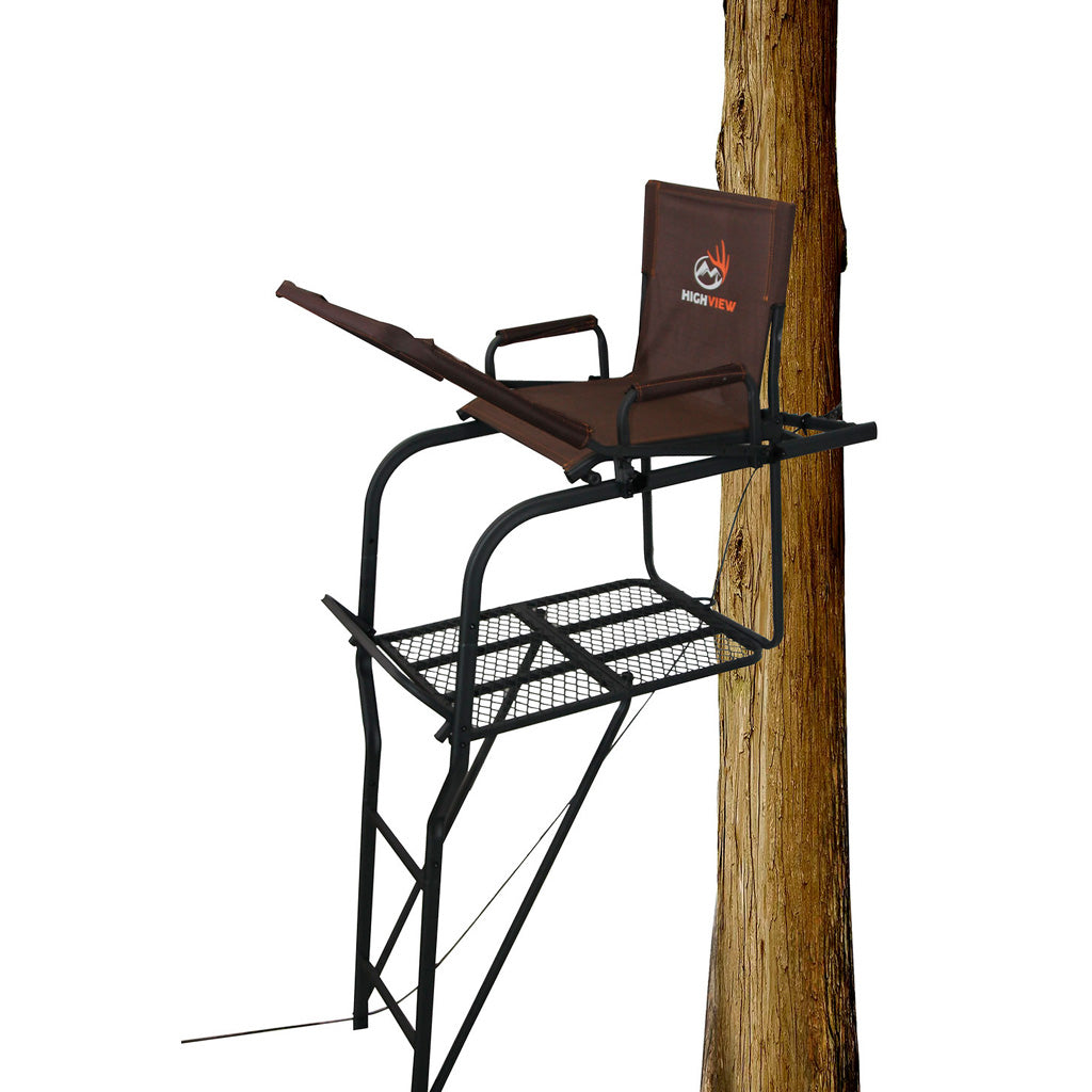 Trophy Treestands Maxgrip Elite 18.5 ft. Hunting Ladder Stand