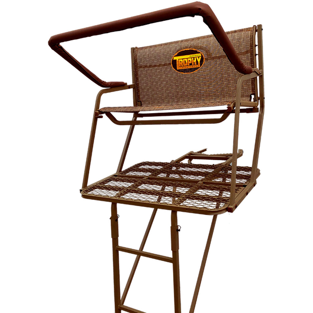 Trophy Treestands Colonel 16 ft. Two-Person Hunting Ladder Stand