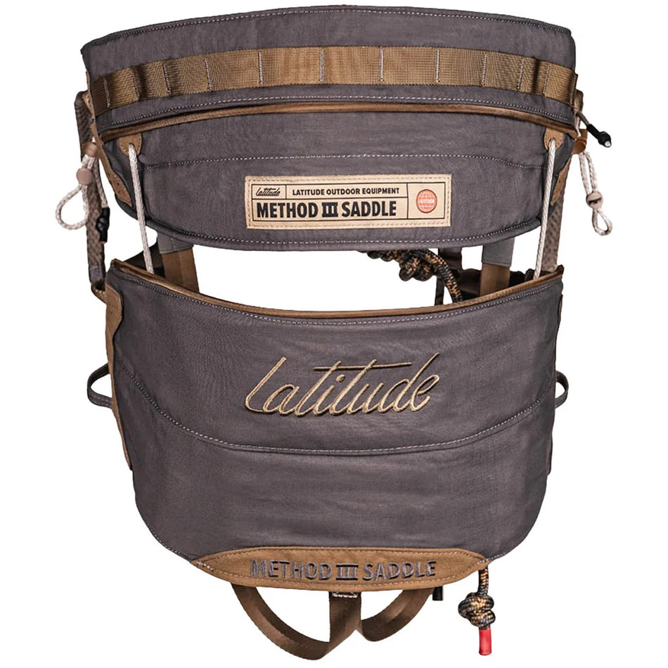 Method 3 XL Saddle by Latitude in Gray