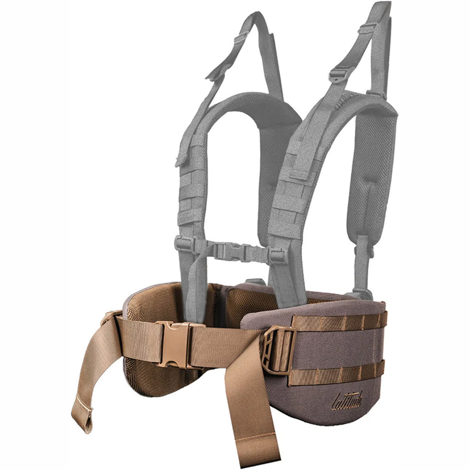 Latitude Gray Treestand Belt Back Straps with Lumbar Support
