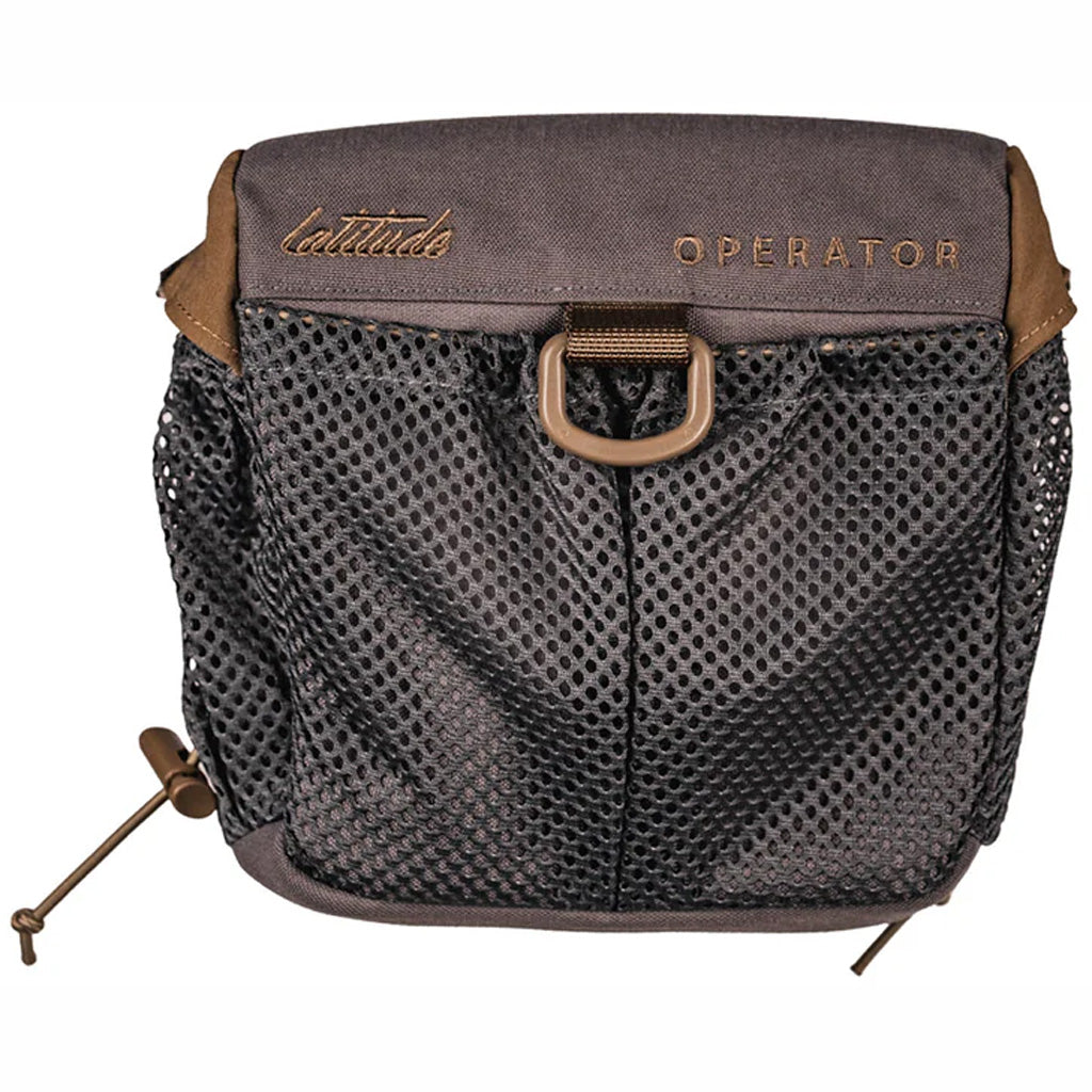 Latitude Gray Operator Saddle Pouch for Mobile Hunters