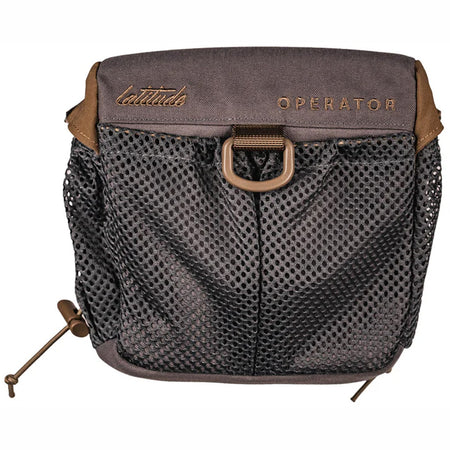 Latitude Gray Operator Saddle Pouch for Mobile Hunters