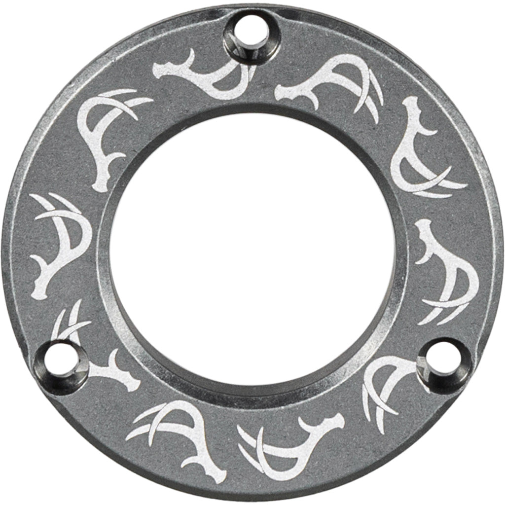 Axcel Driver Hunting Sight Hubcap Stone Gray Deer Antlers Design
