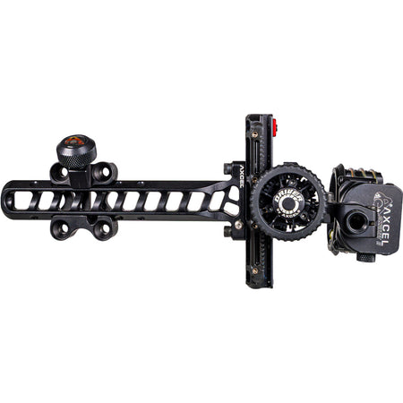 Axcel Driver Archery Slider Sight Accustat II Scope Stealth Black .019 Three Pin RH