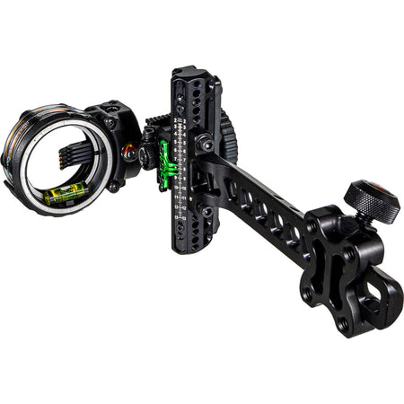 Axcel Driver Archery Slider Sight Accustat II Scope Stealth Black .010 Five Pin RH