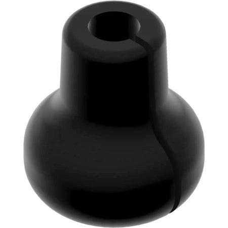 Pine Ridge Beak Button 6-Pack Black Bowstring Nose Anchor