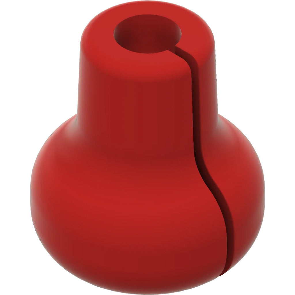 Pine Ridge Beak Button 1-Pack Red Bowstring Nose Anchor