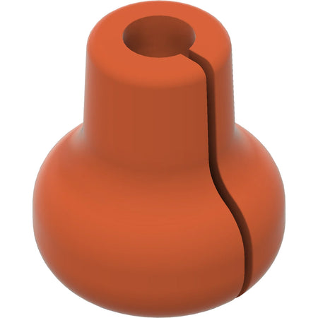 Pine Ridge Beak Button 1-Pack Orange Bowstring Nose Anchor