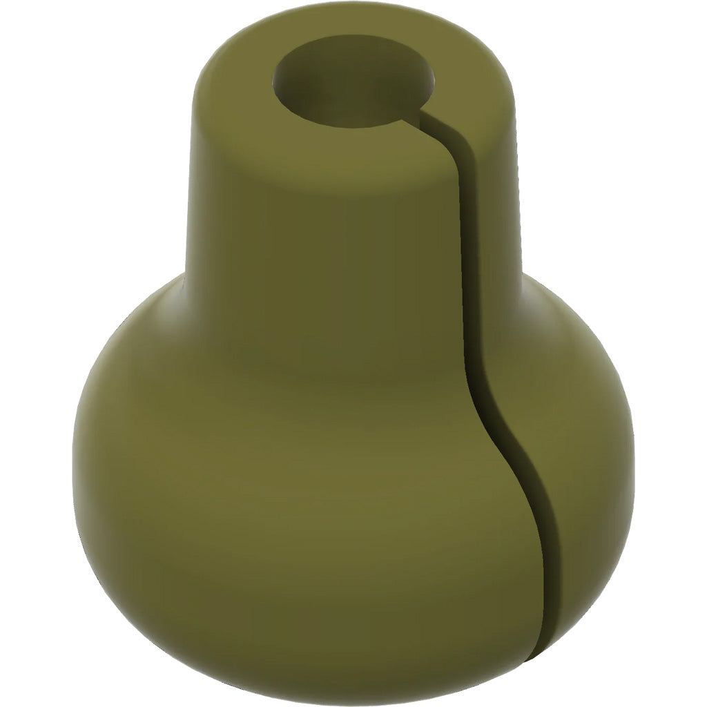 Pine Ridge Olive Green Beak Button Bowstring Anchor, 1 pk.