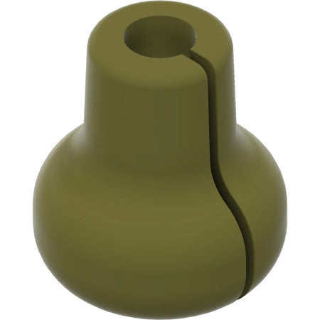 Pine Ridge Olive Green Beak Button Bowstring Anchor, 1 pk.