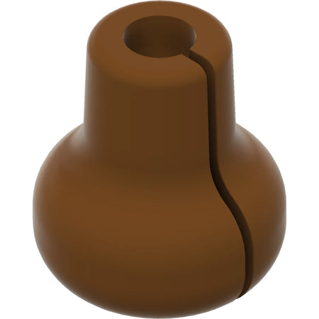Pine Ridge Brown Beak Button Bowstring Anchor, 1 pk.