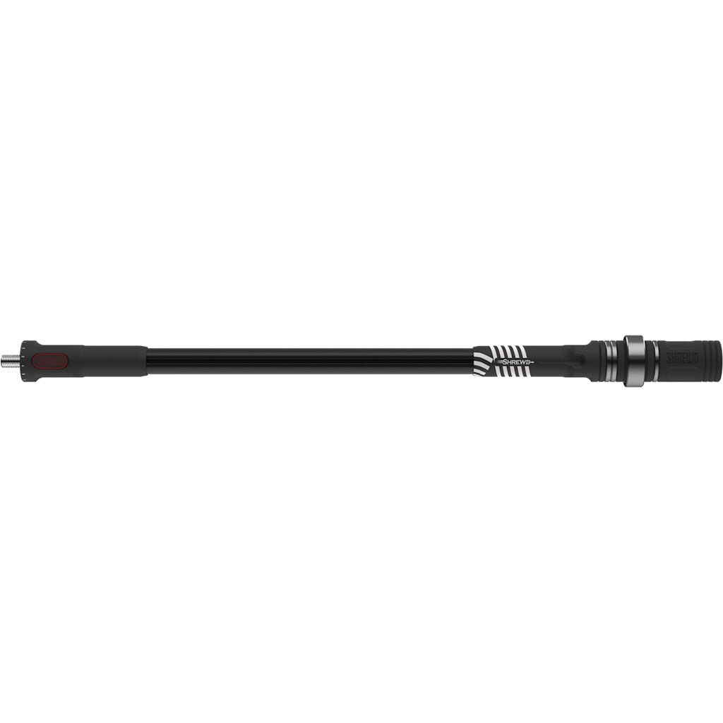Shrewd INDX Stabilizer .625 OD 10 Inch, Matte Black, Beam Carbon