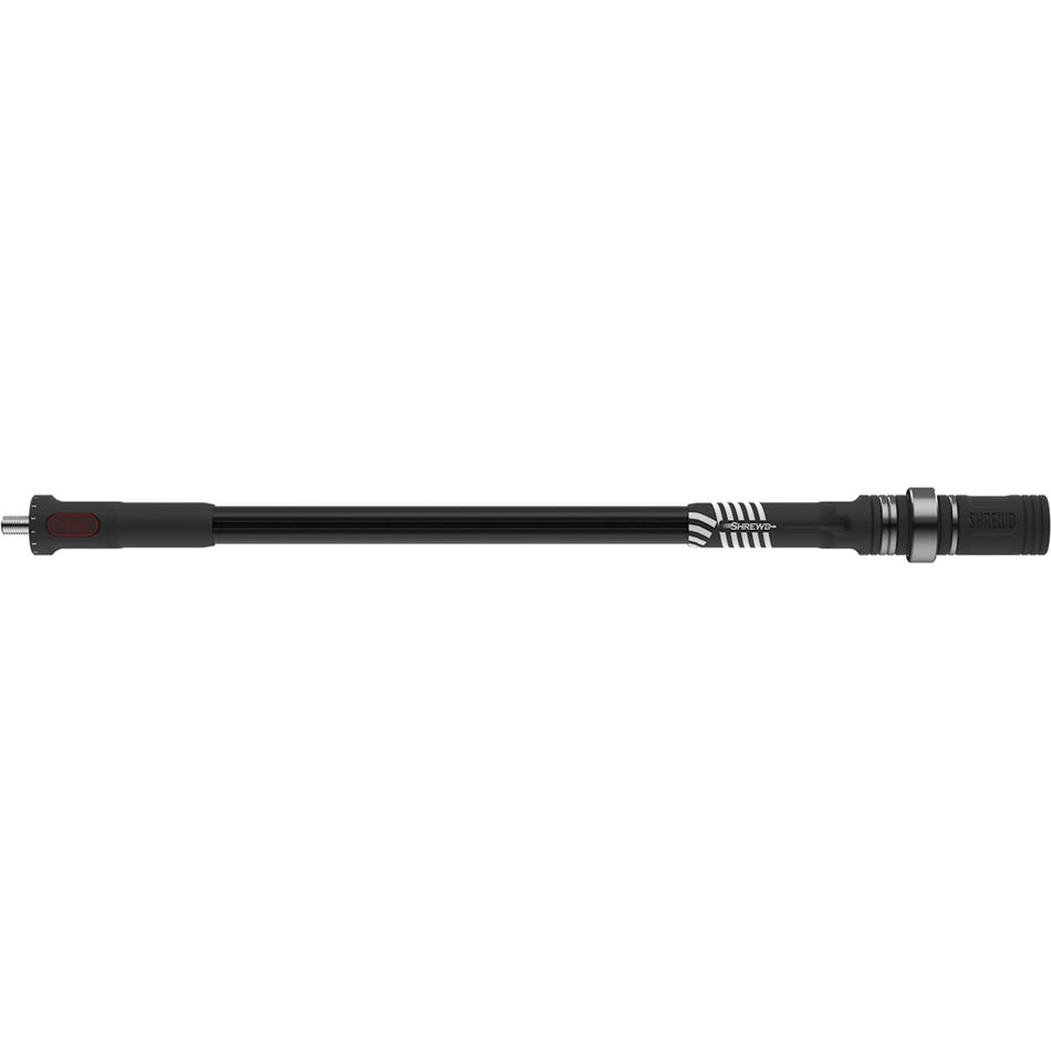 Shrewd INDX Stabilizer .625 OD 10 Inch, Matte Black, Beam Carbon