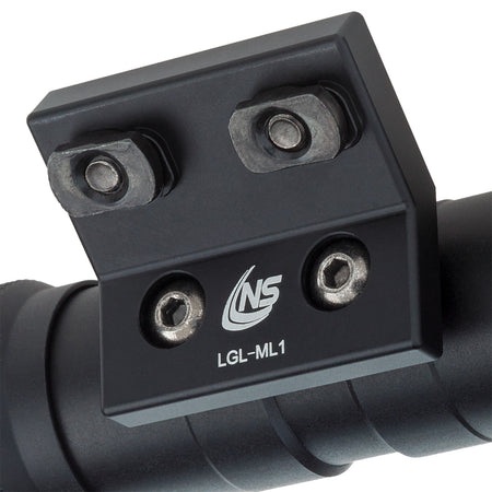Nightstick LGLML1 Reversible Offset M-LOK Mount for LGL-Series Weapon Lights Black Anodized