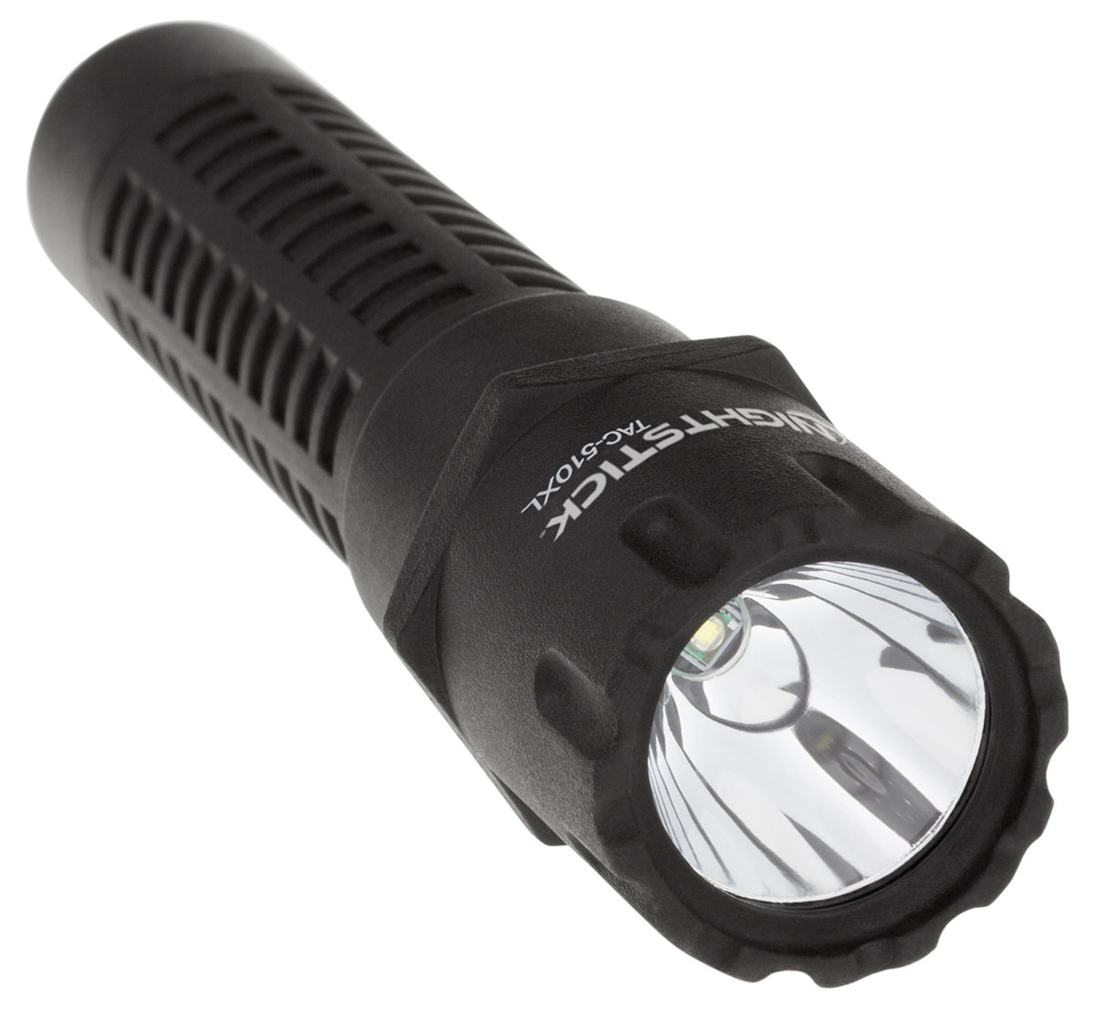 Nightstick TAC510XL Rechargeable Multi-Function Tactical Polymer Flashlight Matte Black 140/350/800 Lumens