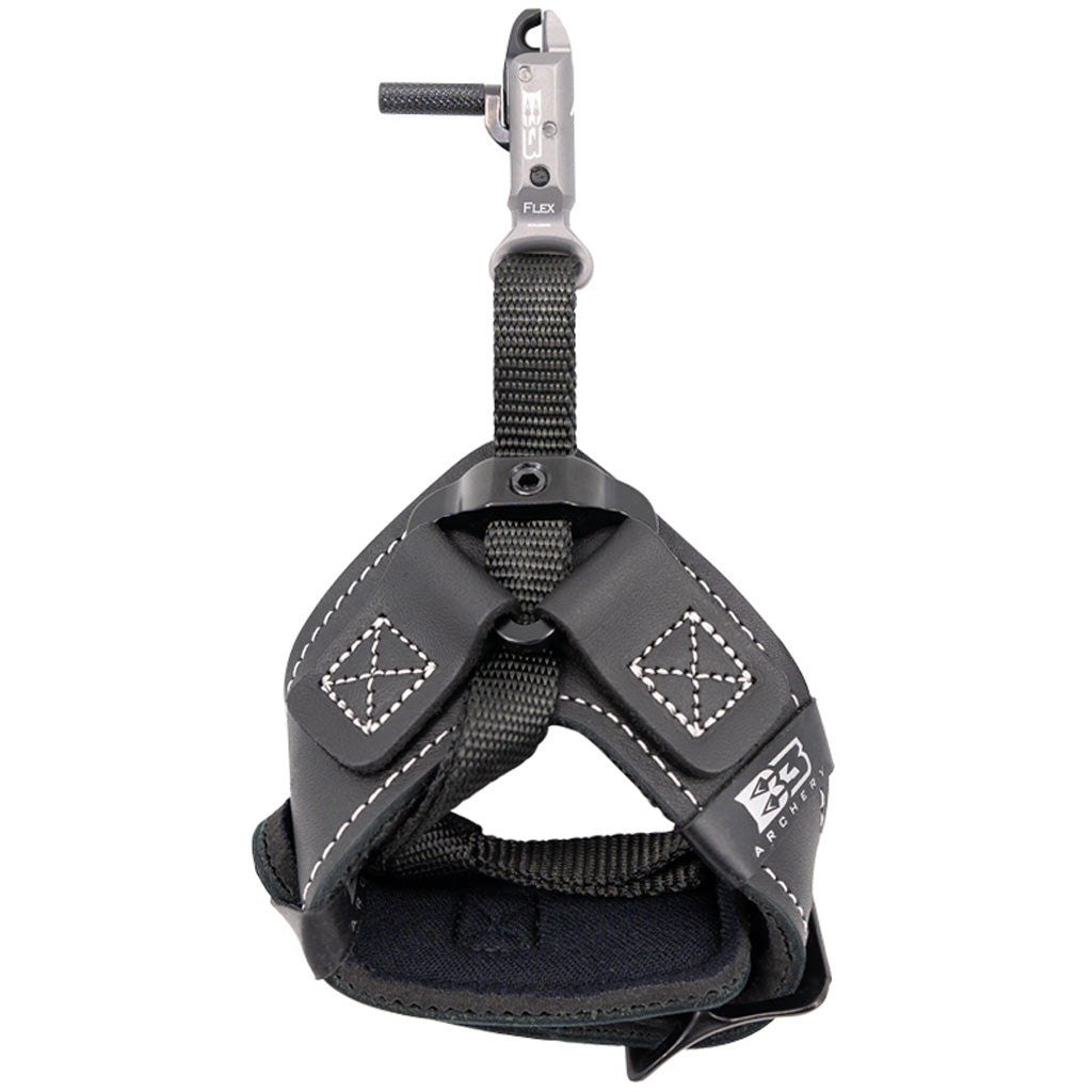 B3 King Index Finger Bow Release with Flex Connector Grey
