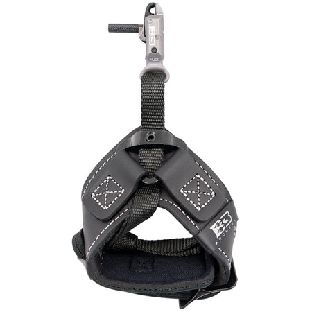B3 King Index Finger Bow Release with Flex Connector Grey