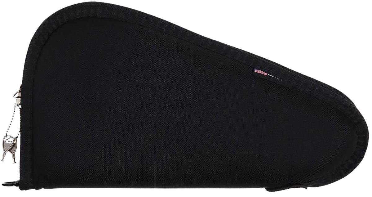 Allen 7413 13" Black Lockable Handgun Case Endura Fabric with YKK Zippers & Foam Padding