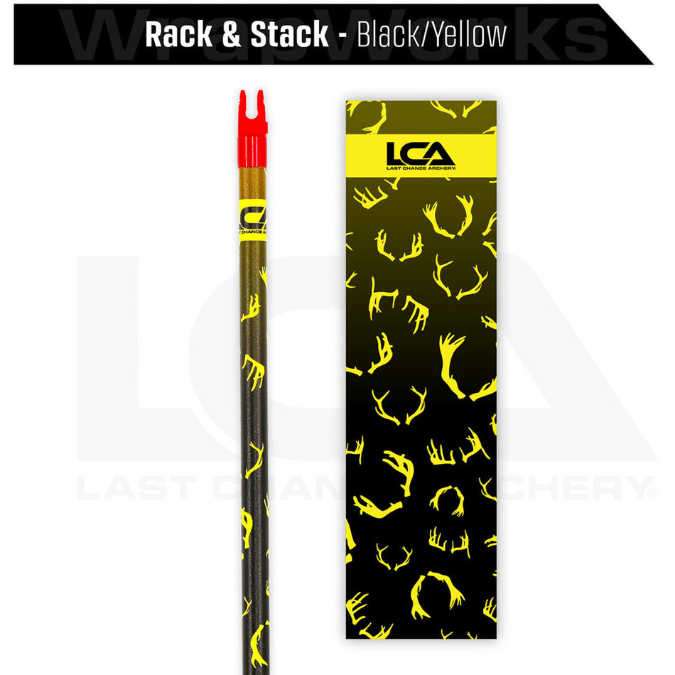 Last Chance WrapWorks Stock Rack & Stack Black/Yellow Precision Flex M-Series