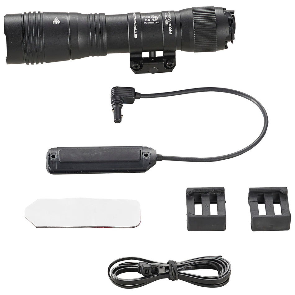 Streamlight ProTac 2.0 Rail Mount Tactical Weapon Light Black Anodized 2000 Lumens Picatinny Rail