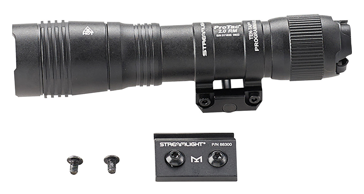 Streamlight ProTac 2.0 Rail Mount 89003 Black Anodized 2000 Lumen Tactical Rifle Flashlight