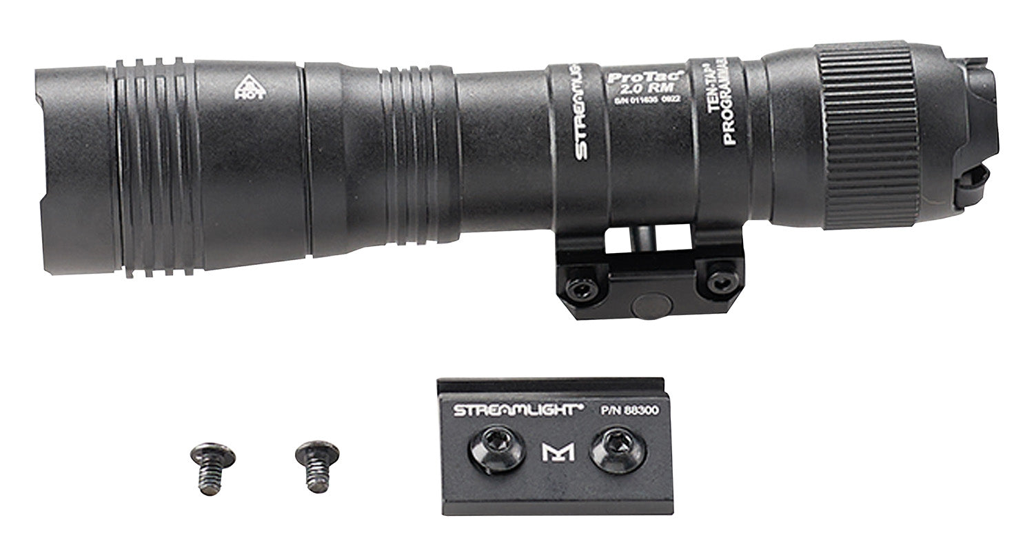 Streamlight ProTac 2.0 Rail Mount 89003 Black Anodized 2000 Lumen Tactical Rifle Flashlight