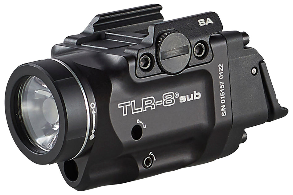 Streamlight TLR-8 Sub 69419 Red Laser Weapon Light 500 Lumens Black Springfield Hellcat